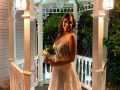 Valquíria Vita em seu casamento.